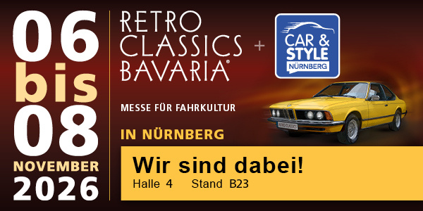InterTrab e.V. auf der Retro Classic Bavaria in Nürnberg