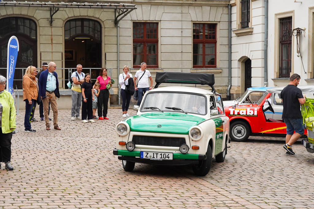 oft unterwegs in Meerane 2024