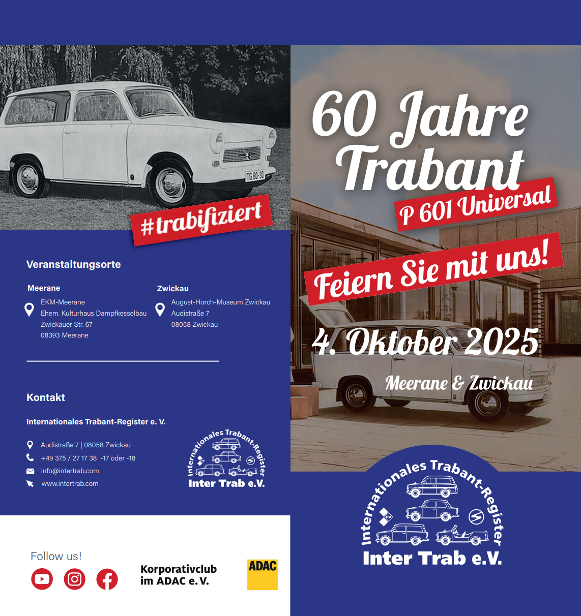 Seite 1 des neuen Flyers