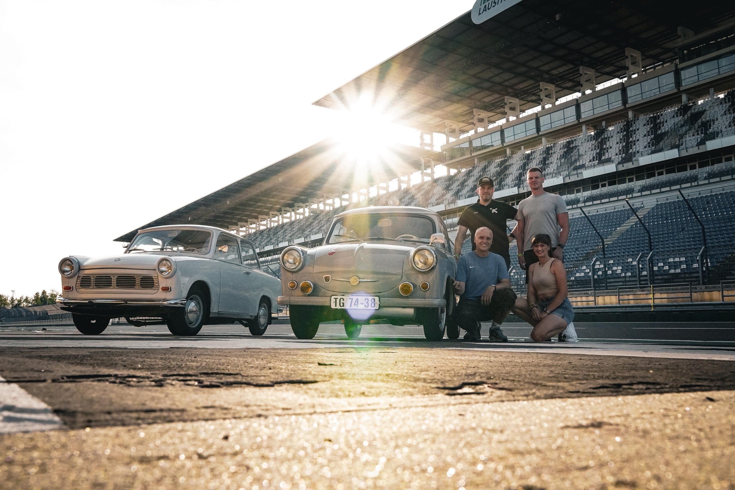 Langstreckentest und Trabitreffen am Lausitzring