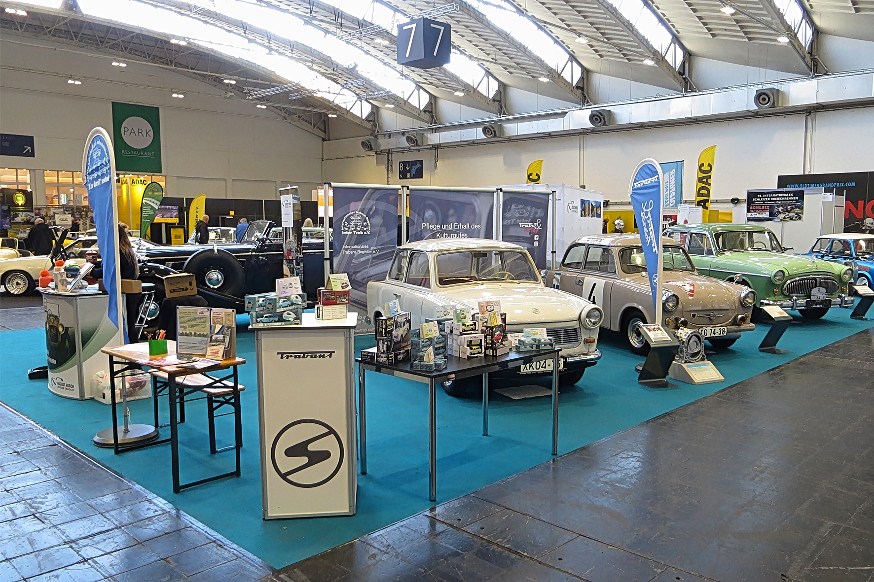 InterTrab e.V. war erstmals auf der Retro Classics in Essen