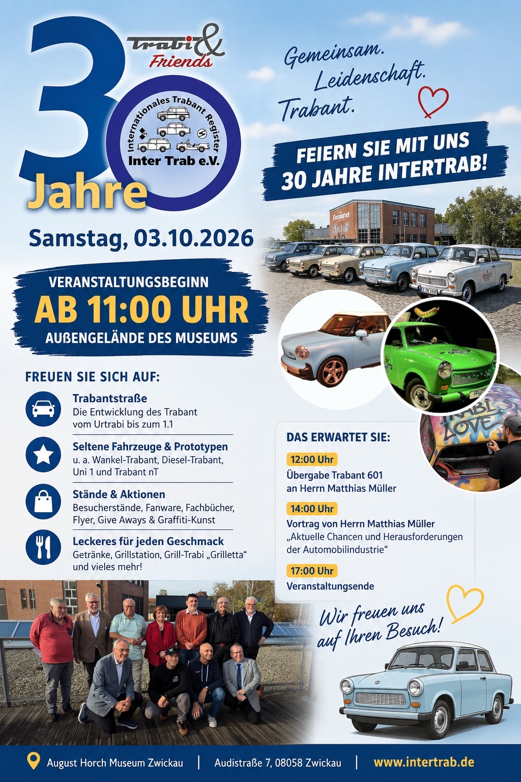 Wir feiern 30 Jahre InterTrab e.V.