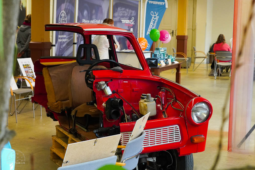 Trabant Schnittmodell